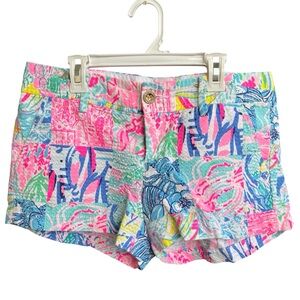 Lilly Pulitzer Patchwork Shorts